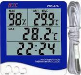 BIG DISPLAY THERMO / HYGROMETER with CLOCK NI Manufacturer Supplier Wholesale Exporter Importer Buyer Trader Retailer in Delhi Delhi India